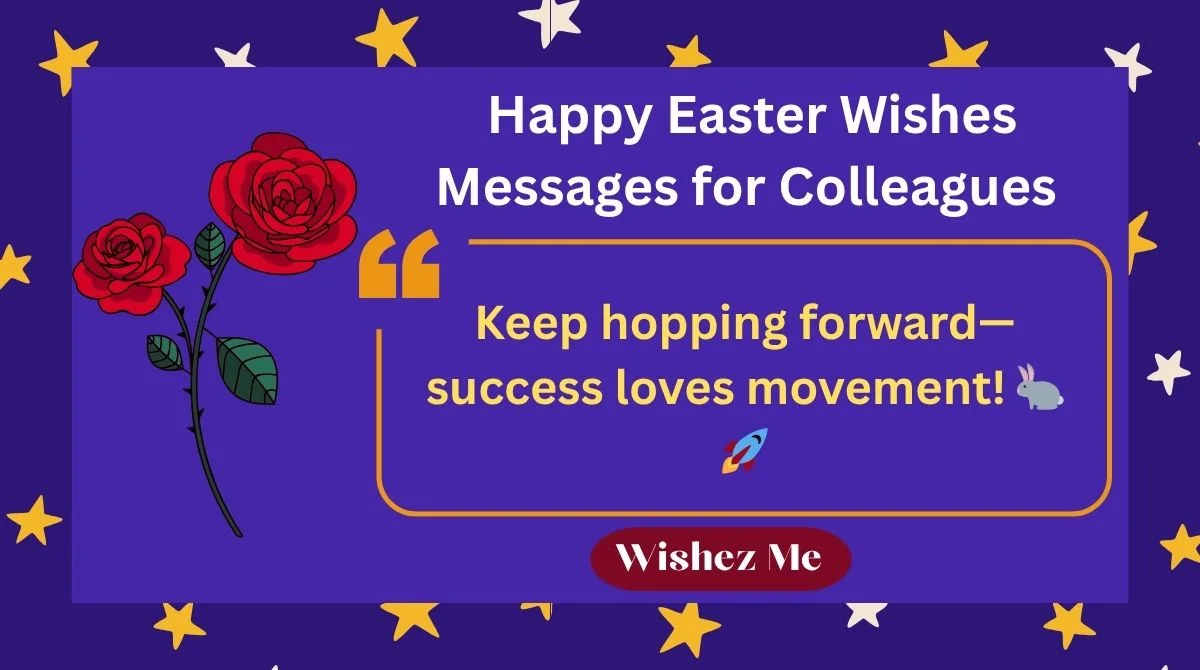 Happy Easter Wishes Messages for Colleagues
