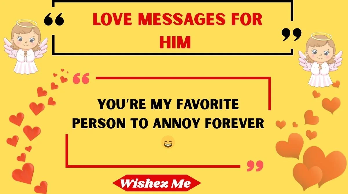 Love Messages for Him