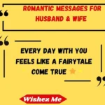Romantic Messages for Husband & Wife
